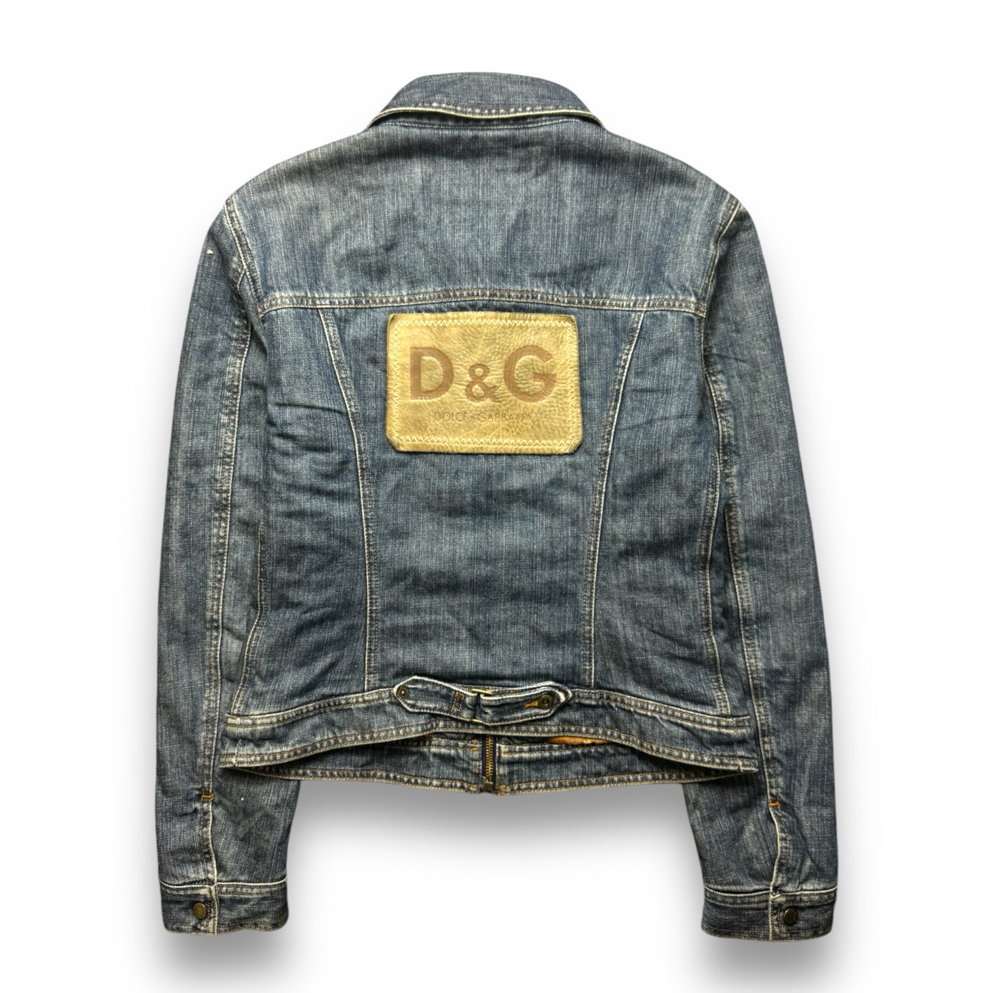 D&G asymmetrical denim (M)