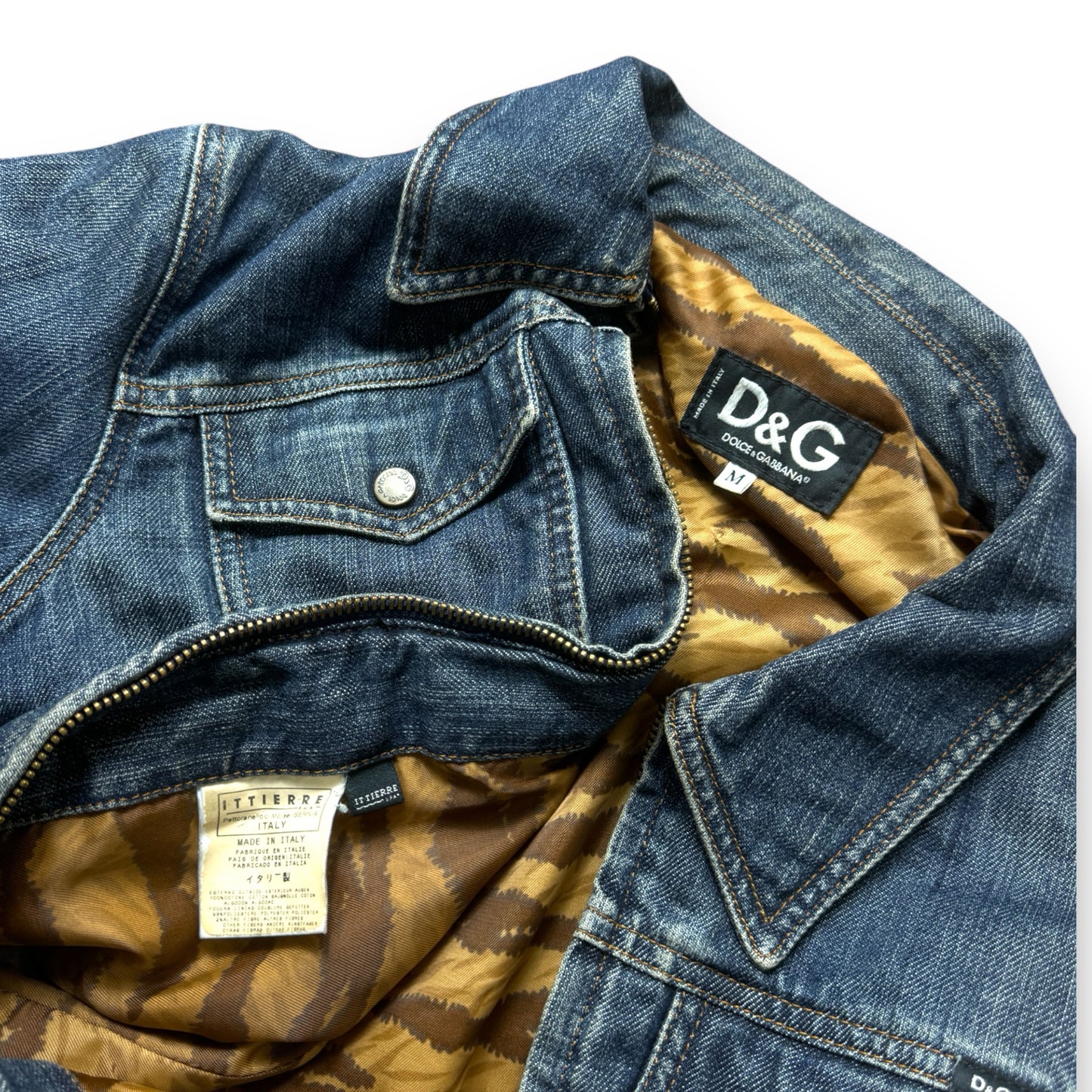 D&G asymmetrical denim (M)