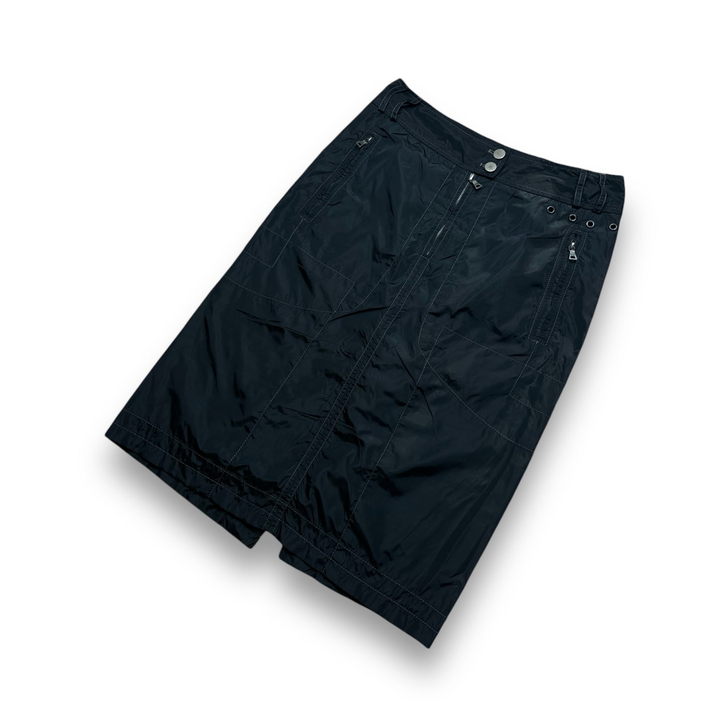 Prada contrast stich skirt (42)