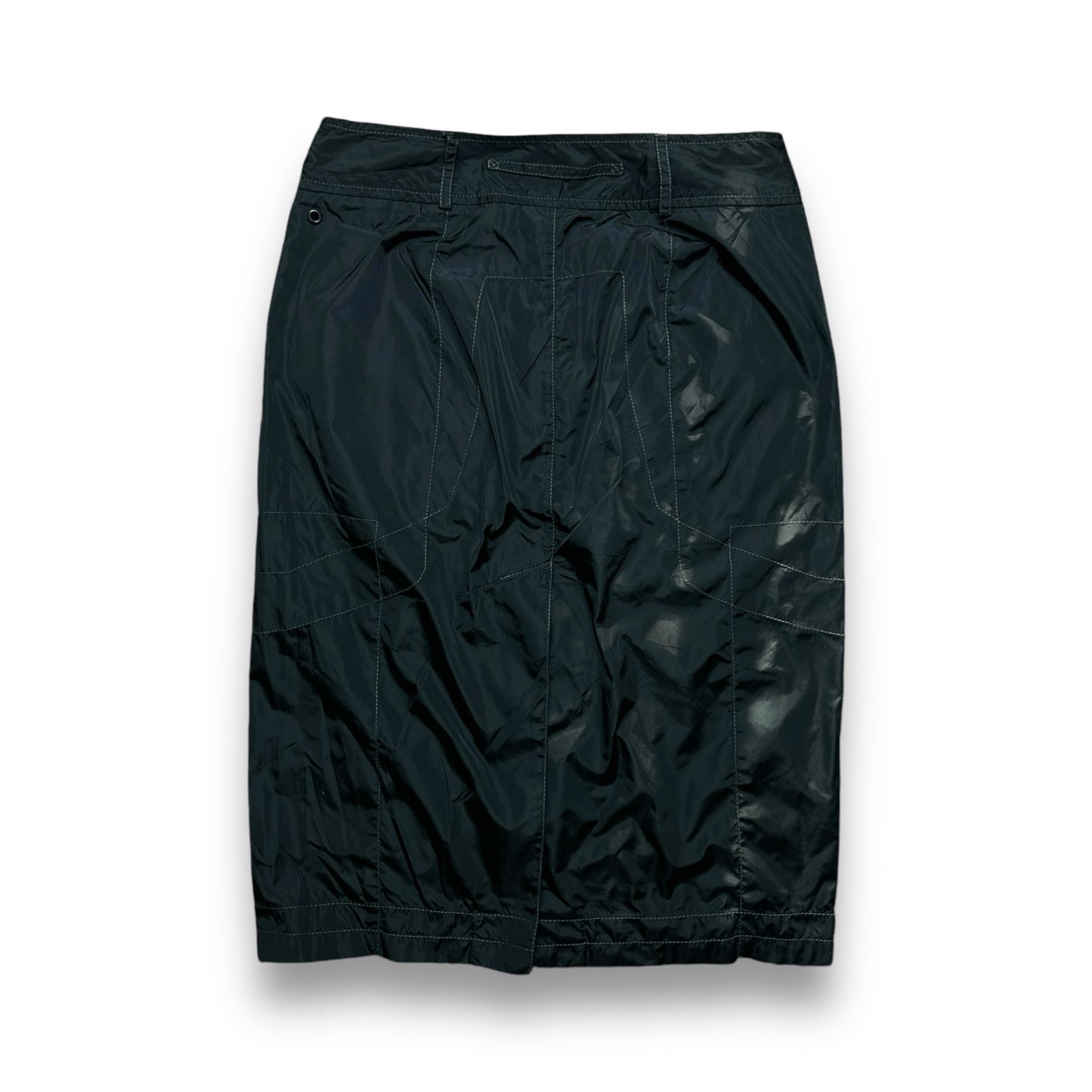 Prada contrast stich skirt (42)