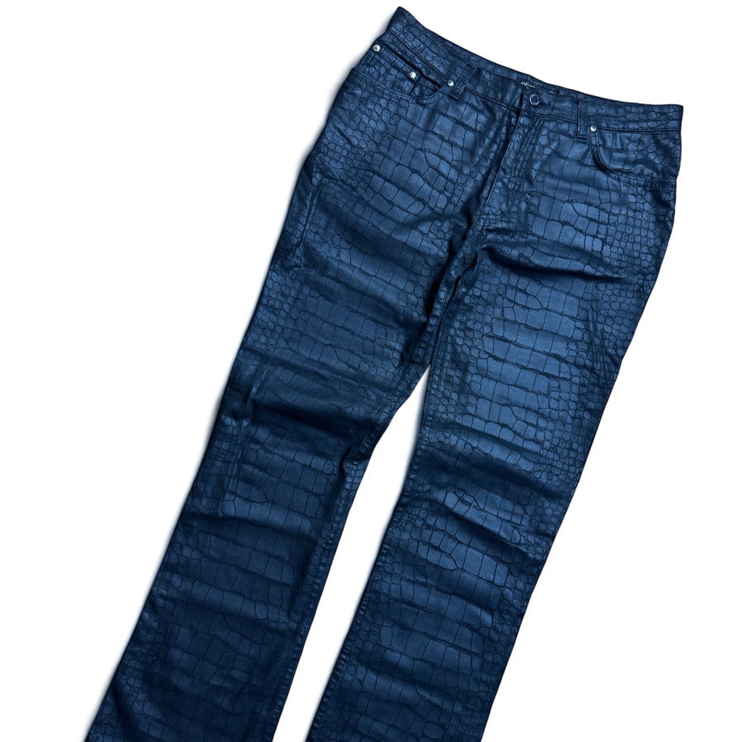 Roberto Cavalli early 2000's Crocodile Trousers