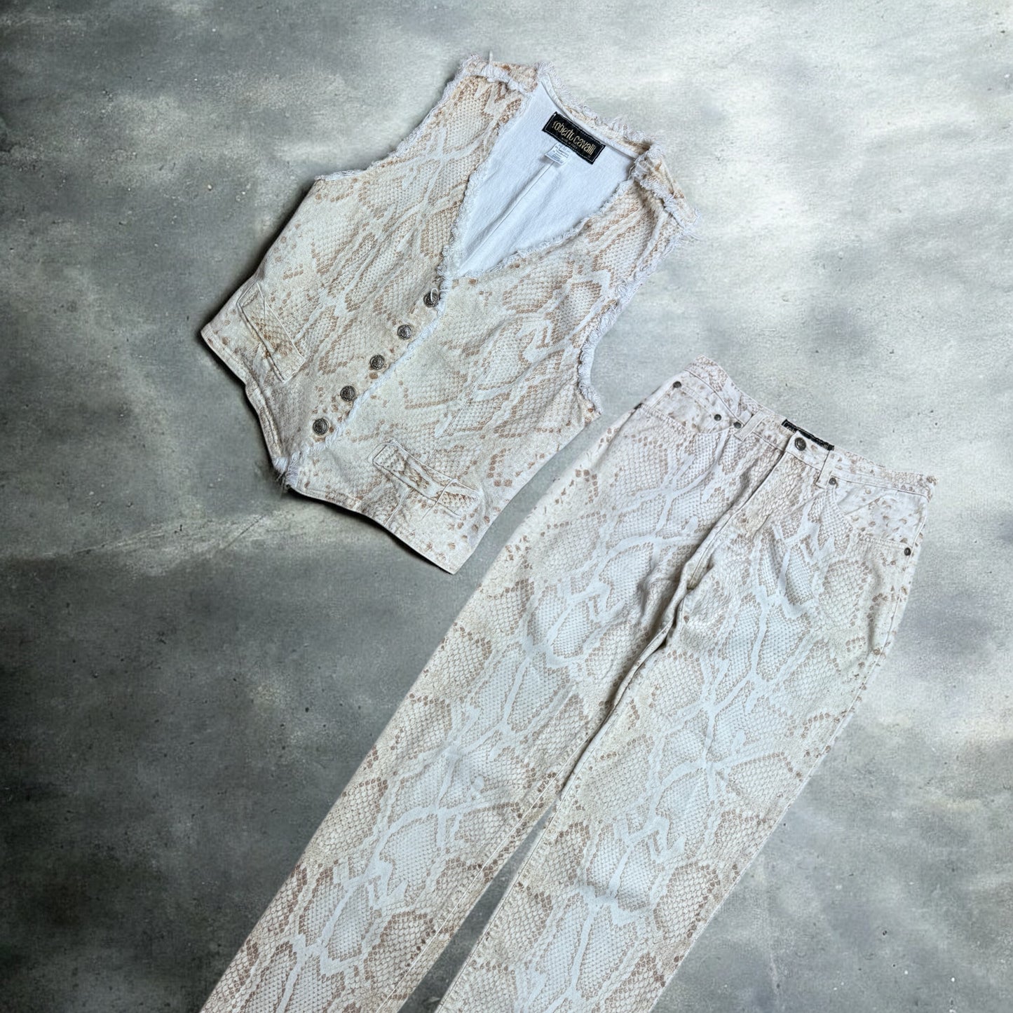 Roberto Cavalli 90's Python set
