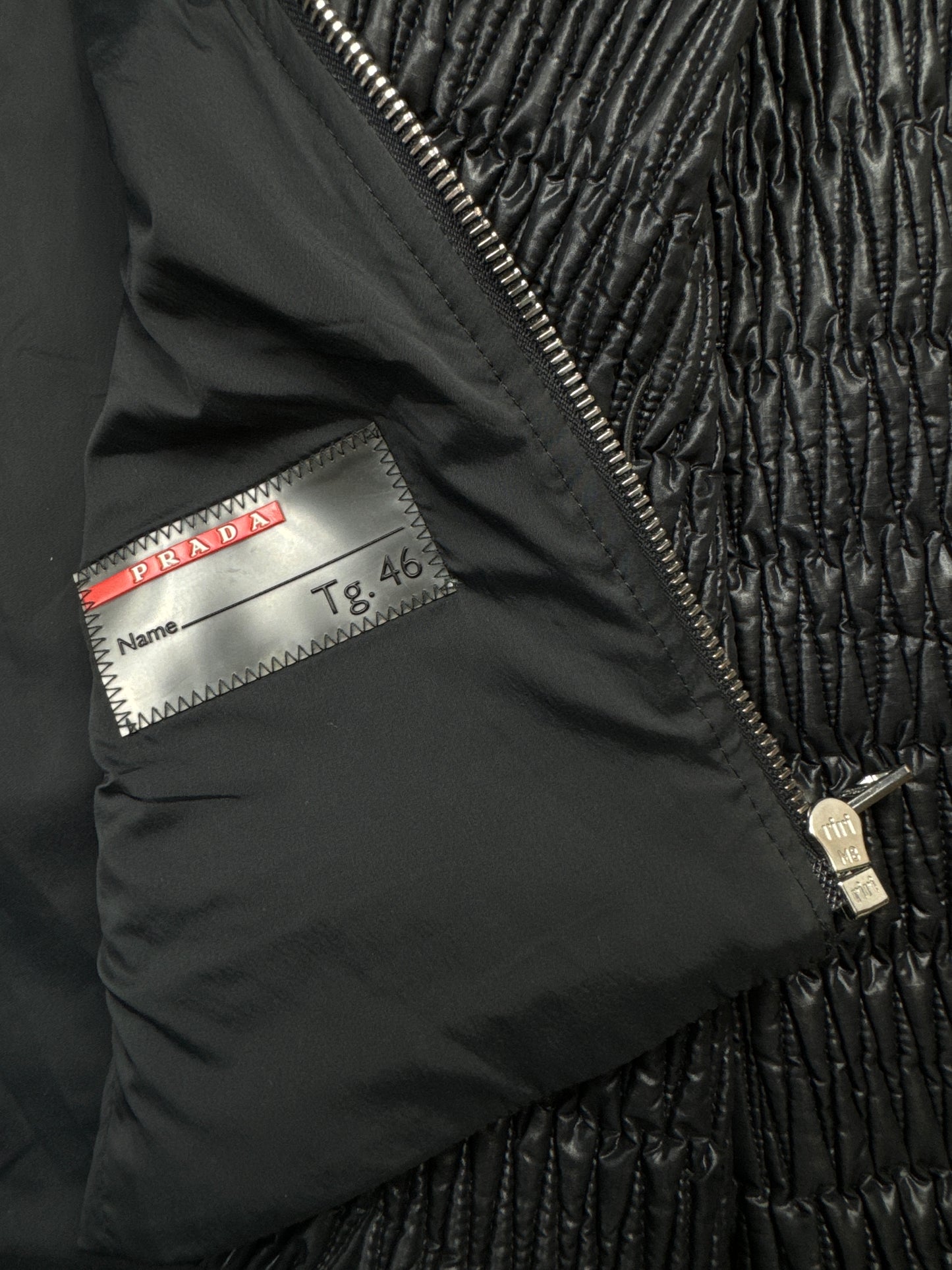 Prada F/W08 crinkle Jacket