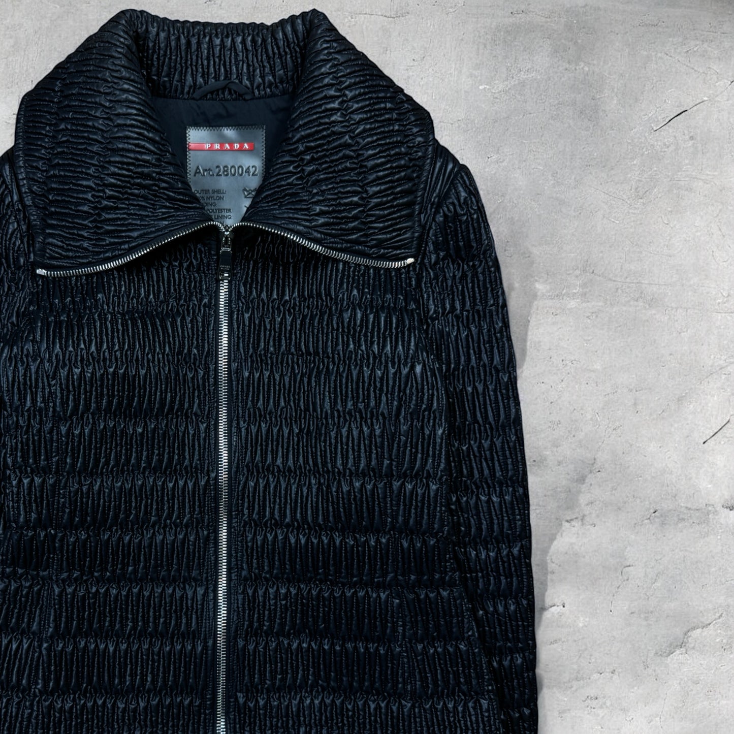 Prada F/W08 crinkle Jacket