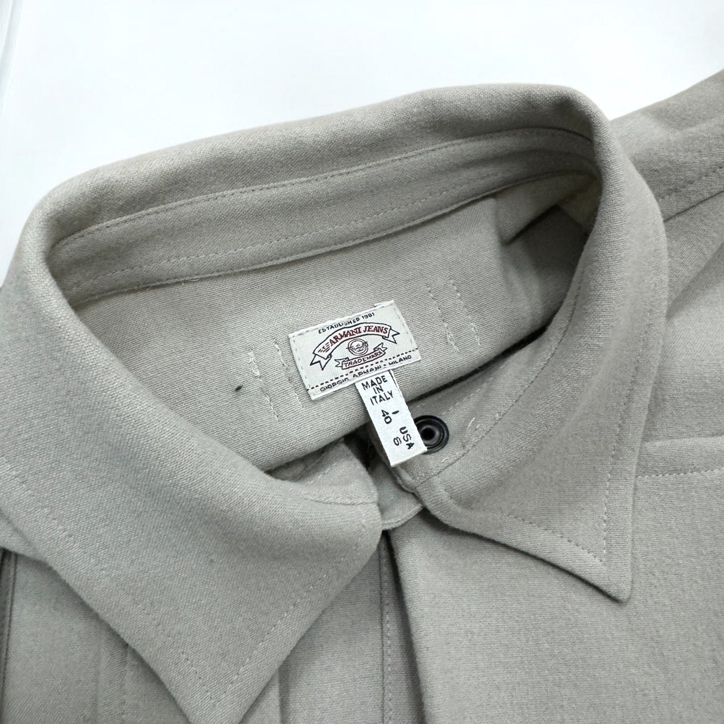 Armani 90's Technical heavy shirt