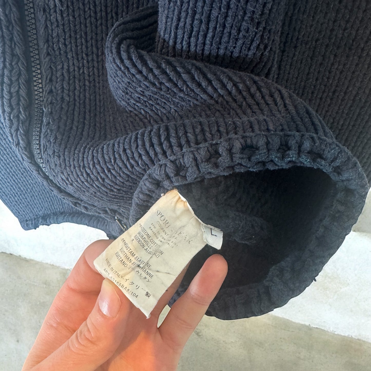 Stone Island A/W 2006 Jumbo Knit