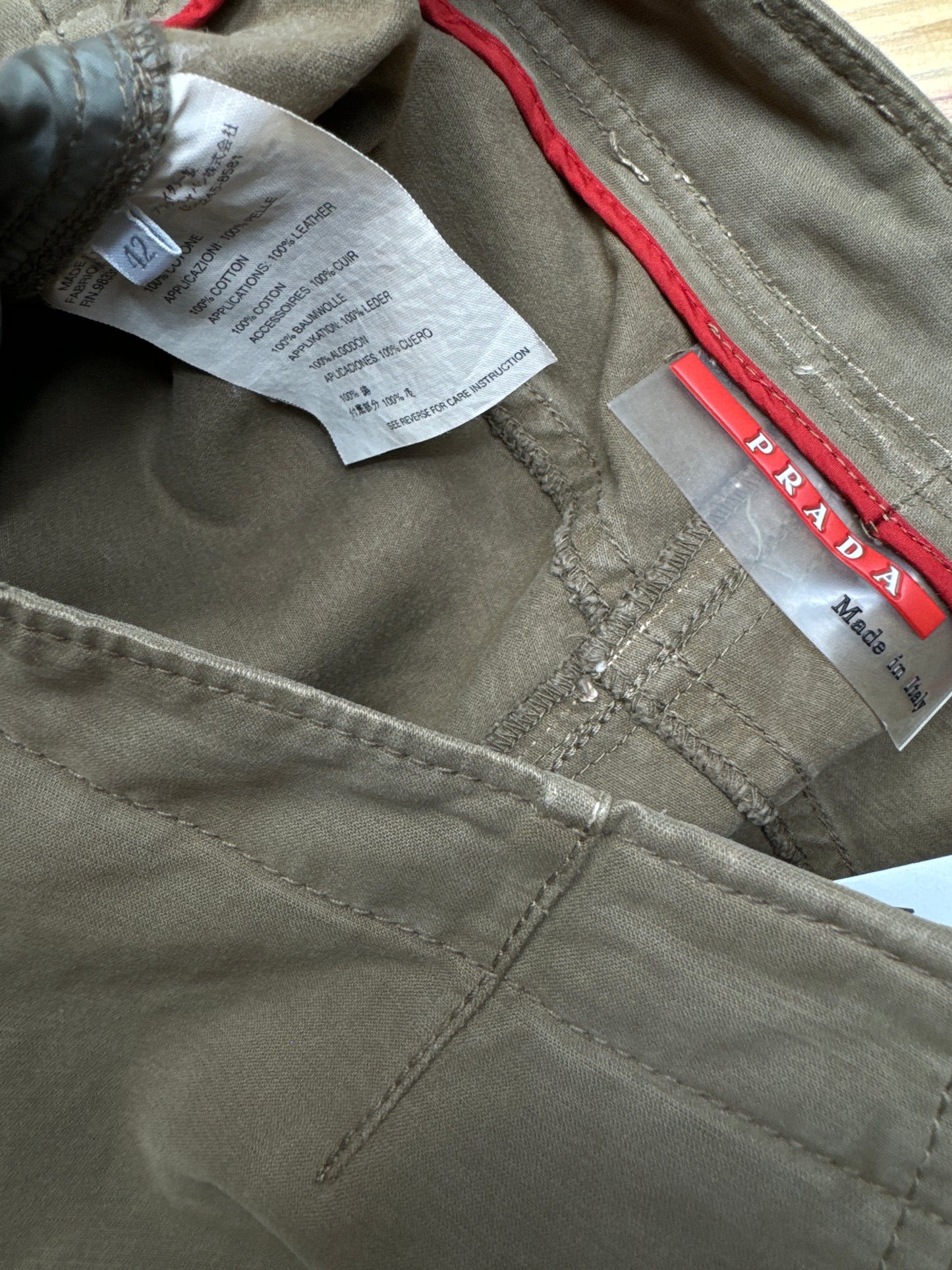 Prada 00's Tactical trousers